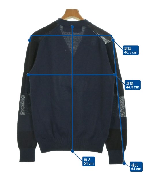 COMME des GARCONS HOMME（コムデギャルソンオム）カーディガン 紺 サイズ:M メンズ/2200646832104