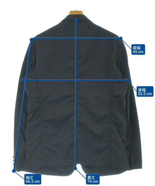COMME des GARCONS HOMME（コムデギャルソンオム）テーラードジャケット 紺 サイズ:M メンズ/2200646832142