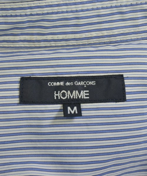 COMME des GARCONS HOMME（コムデギャルソンオム）カジュアルシャツ 青 サイズ:M メンズ/2200646887043