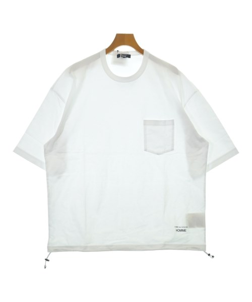COMME des GARCONS HOMME(コムデギャルソンオム)Tシャツ・カットソー 白 サイズ:L/2200646972053