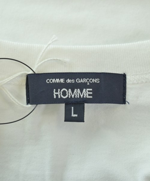 COMME des GARCONS HOMME（コムデギャルソンオム）Tシャツ・カットソー 白 サイズ:L メンズ/2200646972053