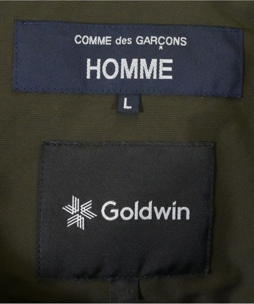 COMME des GARCONS HOMME（コムデギャルソンオム）ダウンジャケット/ダウンベスト カーキ サイズ:L メンズ/2200646988016