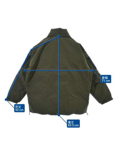 COMME des GARCONS HOMME（コムデギャルソンオム）ダウンジャケット/ダウンベスト カーキ サイズ:L メンズ/2200646988016