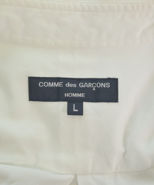 COMME des GARCONS HOMME（コムデギャルソンオム）カジュアルシャツ 白 サイズ:L メンズ/2200647125045
