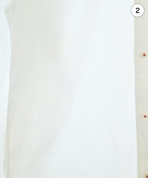 COMME des GARCONS HOMME（コムデギャルソンオム）カジュアルシャツ 白 サイズ:L メンズ/2200647125045