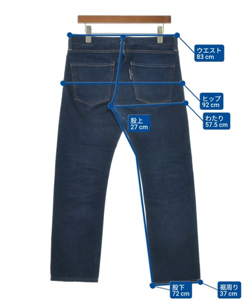 COMME des GARCONS HOMME（コムデギャルソンオム）デニムパンツ 紺 サイズ:XS メンズ/2200647125076