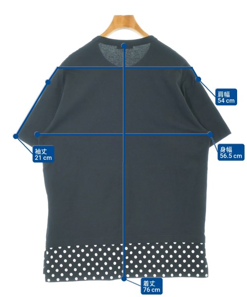 COMME des GARCONS HOMME（コムデギャルソンオム）Tシャツ・カットソー 黒 サイズ:S メンズ/2200647541135