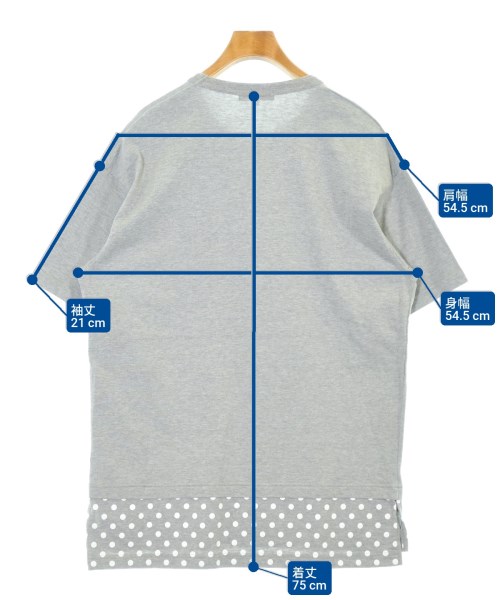 COMME des GARCONS HOMME（コムデギャルソンオム）Tシャツ・カットソー グレー サイズ:S メンズ/2200647541142