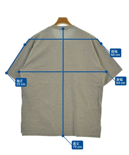 COMME des GARCONS HOMME（コムデギャルソンオム）Tシャツ・カットソー グレー サイズ:M メンズ/2200648487036