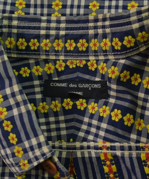 COMME des GARCONS HOMME（コムデギャルソンオム）カジュアルシャツ 紺 サイズ:M メンズ/2200648340010