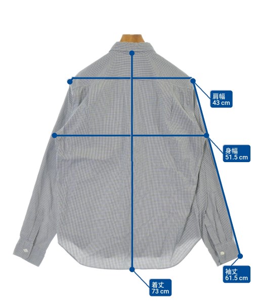 COMME des GARCONS HOMME（コムデギャルソンオム）カジュアルシャツ 青 サイズ:L メンズ/2200649205035