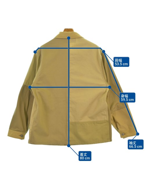 COMME des GARCONS HOMME（コムデギャルソンオム）カバーオール ベージュ サイズ:M メンズ/2200649407019