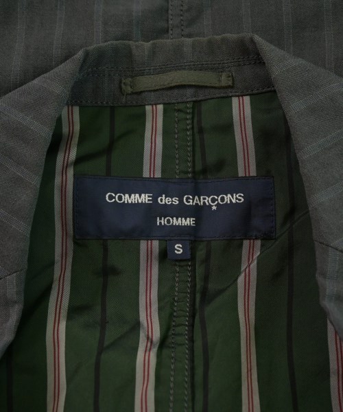 COMME des GARCONS HOMME（コムデギャルソンオム）テーラードジャケット グレー サイズ:S メンズ/2200649429042