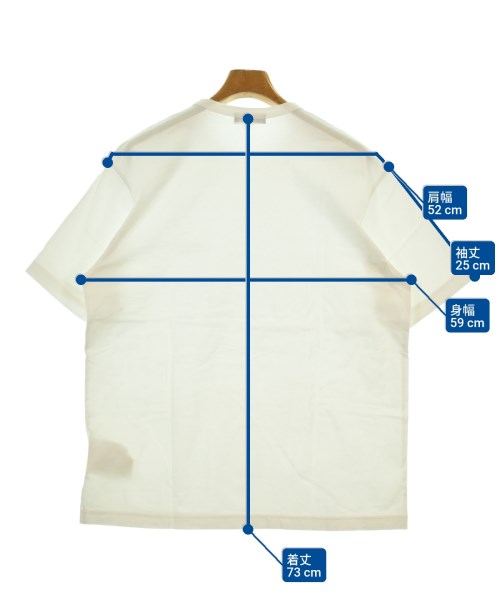 COMME des GARCONS HOMME（コムデギャルソンオム）Tシャツ・カットソー 白 サイズ:XL メンズ/2200649519040