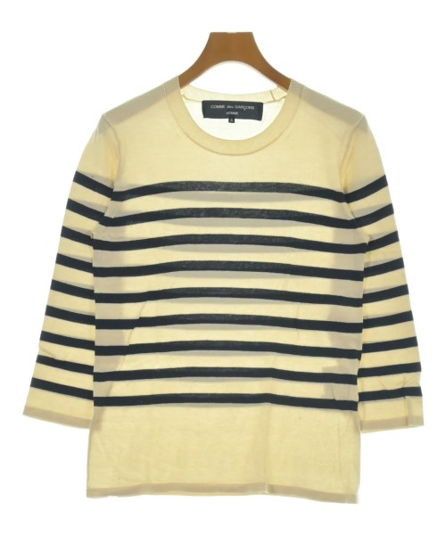 COMME des GARCONS HOMME(コムデギャルソンオム)ニット・セーター 白 サイズ:S/2200649823031