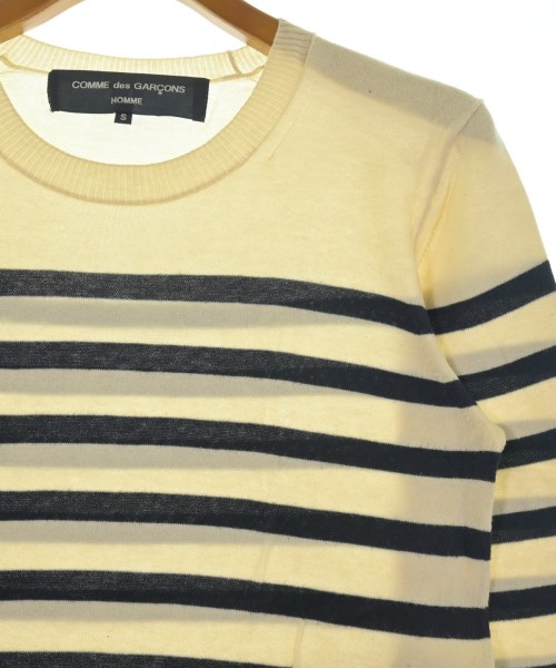 COMME des GARCONS HOMME（コムデギャルソンオム）ニット・セーター 白 サイズ:S メンズ/2200649823031