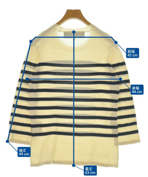 COMME des GARCONS HOMME（コムデギャルソンオム）ニット・セーター 白 サイズ:S メンズ/2200649823031