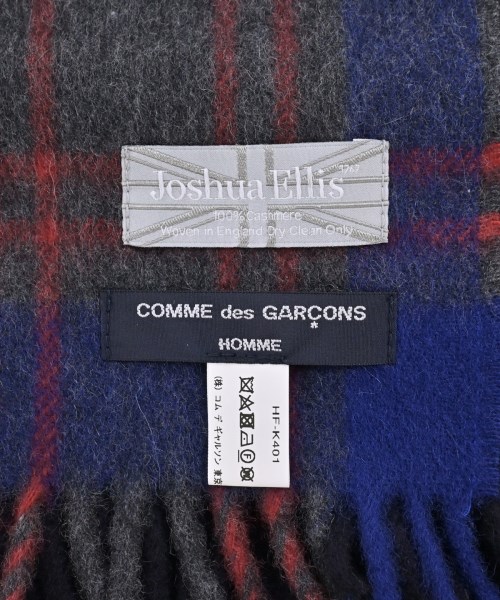 COMME des GARCONS HOMME（コムデギャルソンオム）マフラー 青 サイズ:- メンズ/2200650007185