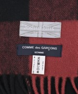 COMME des GARCONS HOMME（コムデギャルソンオム）マフラー 赤 サイズ:- メンズ/2200650007192