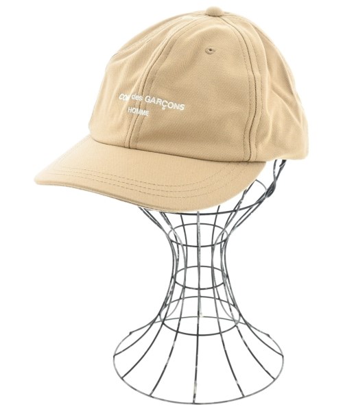 COMME des GARCONS HOMME(コムデギャルソンオム)キャップ ベージュ サイズ:-/2200650157088
