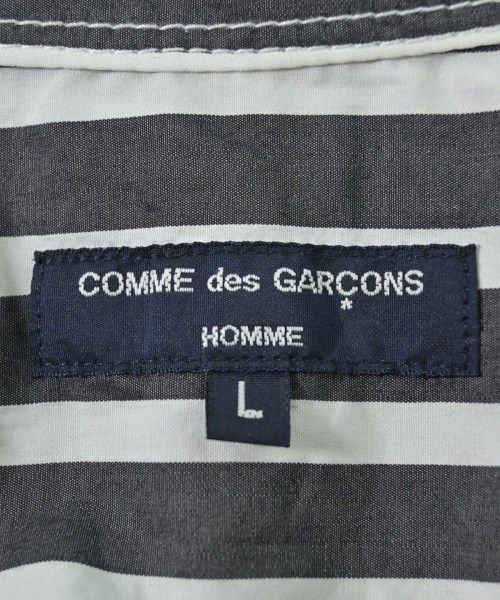 COMME des GARCONS HOMME（コムデギャルソンオム）カジュアルシャツ 黒 サイズ:L メンズ/2200640925079
