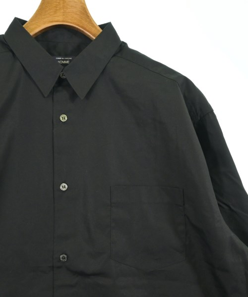 COMME des GARCONS HOMME（コムデギャルソンオム）カジュアルシャツ 黒 サイズ:L メンズ/2200651406017