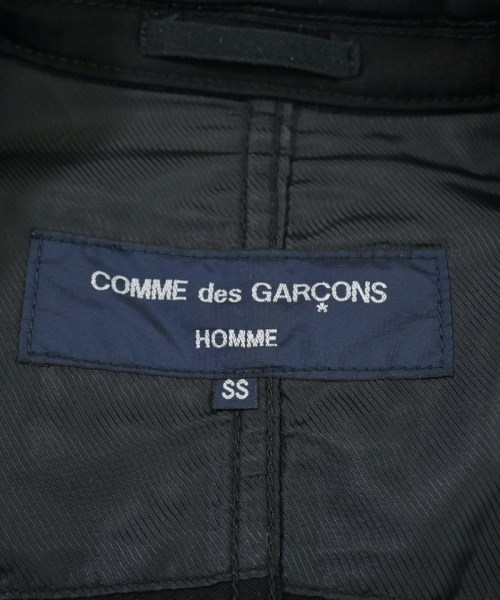 COMME des GARCONS HOMME（コムデギャルソンオム）カジュアルジャケット 黒 サイズ:SS メンズ/2200645035063