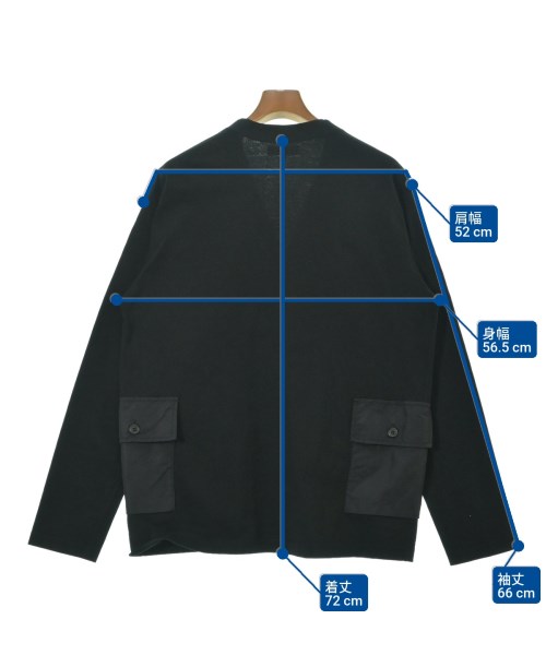 COMME des GARCONS HOMME（コムデギャルソンオム）Tシャツ・カットソー 黒 サイズ:XL メンズ/2200646973043