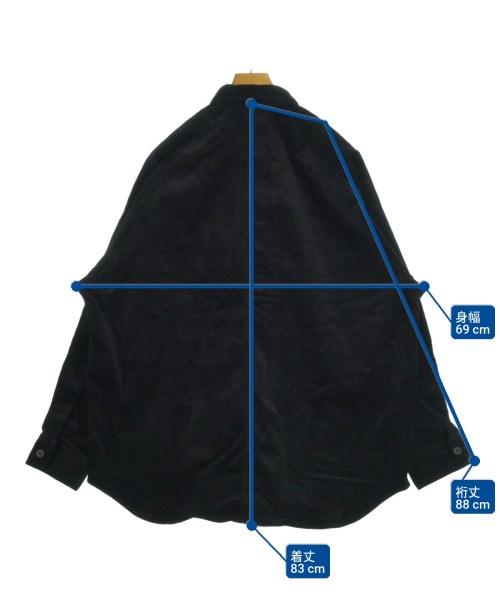 COMME des GARCONS HOMME（コムデギャルソンオム）カジュアルジャケット 黒 サイズ:L メンズ/2200651226011