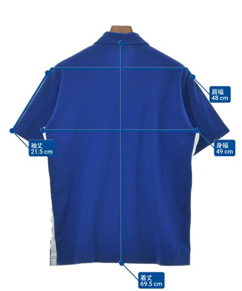 COMME des GARCONS HOMME（コムデギャルソンオム）ポロシャツ 青 サイズ:S メンズ/2200652161076