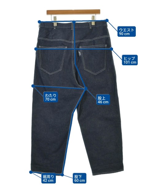 COMME des GARCONS HOMME（コムデギャルソンオム）デニムパンツ 紺 サイズ:M メンズ/2200652705034