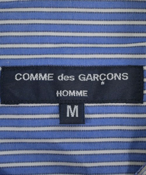 COMME des GARCONS HOMME（コムデギャルソンオム）カジュアルシャツ 青 サイズ:M メンズ/2200652944013
