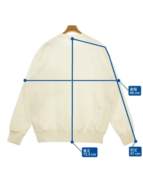 COMME des GARCONS HOMME（コムデギャルソンオム）スウェット 白 サイズ:L メンズ/2200652944020