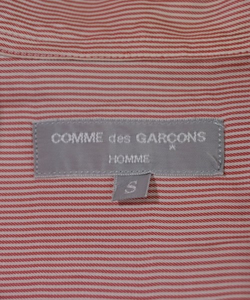 COMME des GARCONS HOMME（コムデギャルソンオム）カジュアルシャツ 赤 サイズ:S メンズ/2200653349022