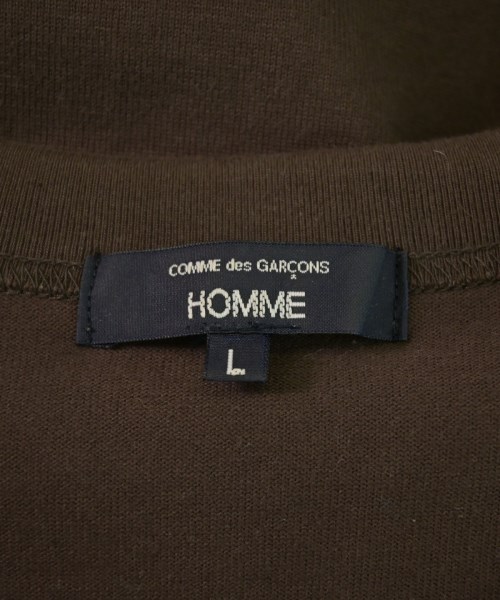 COMME des GARCONS HOMME（コムデギャルソンオム）Tシャツ・カットソー 茶 サイズ:L メンズ/2200653499031