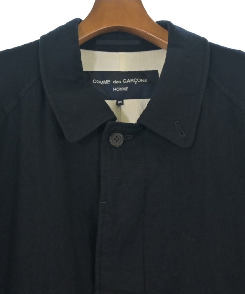 COMME des GARCONS HOMME（コムデギャルソンオム）ステンカラーコート 紺 サイズ:M メンズ/2200653837024