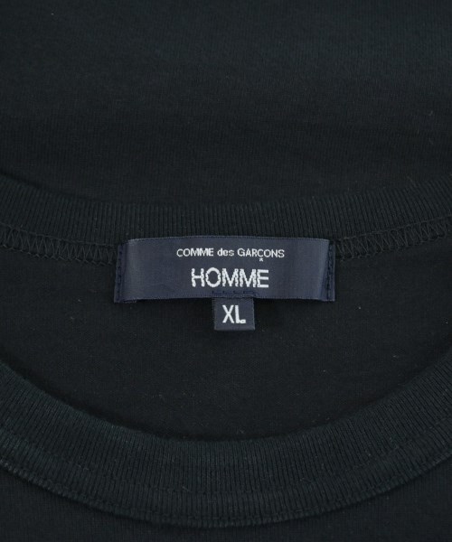 COMME des GARCONS HOMME（コムデギャルソンオム）Tシャツ・カットソー 黒 サイズ:XL メンズ/2200653985046