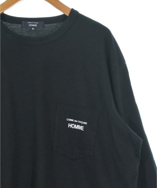COMME des GARCONS HOMME（コムデギャルソンオム）Tシャツ・カットソー 黒 サイズ:XL メンズ/2200653985046