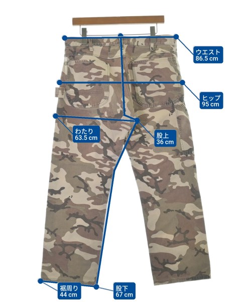 COMME des GARCONS HOMME（コムデギャルソンオム）デニムパンツ 茶 サイズ:L メンズ/2200650874114