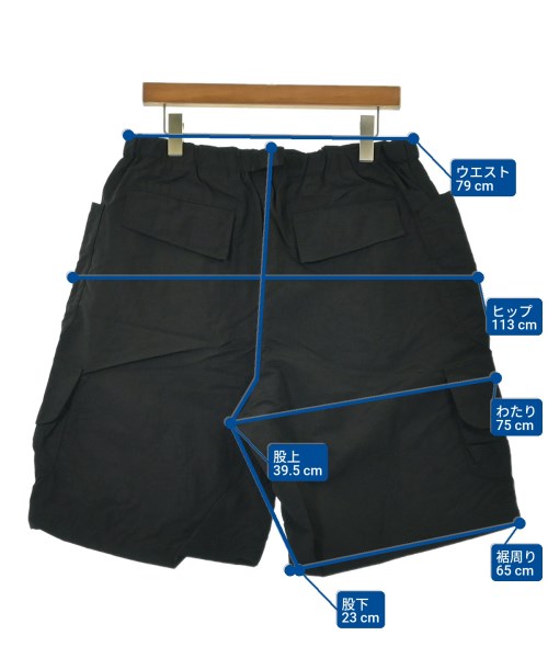 COMME des GARCONS HOMME（コムデギャルソンオム）ショートパンツ 黒 サイズ:L メンズ/2200654387047