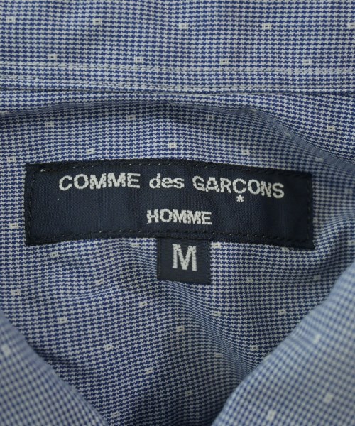 COMME des GARCONS HOMME（コムデギャルソンオム）カジュアルシャツ 青 サイズ:M メンズ/2200654497050