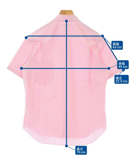 COMME des GARCONS HOMME（コムデギャルソンオム）カジュアルシャツ ピンク サイズ:S メンズ/2200702264054