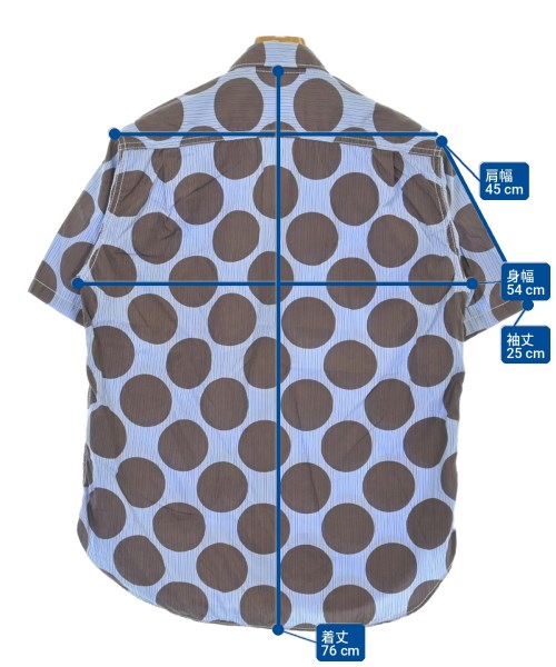 COMME des GARCONS HOMME（コムデギャルソンオム）カジュアルシャツ 青 サイズ:S メンズ/2200698718128