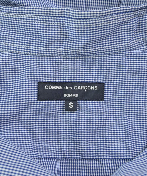 COMME des GARCONS HOMME（コムデギャルソンオム）カジュアルシャツ 青 サイズ:S メンズ/2200702536014