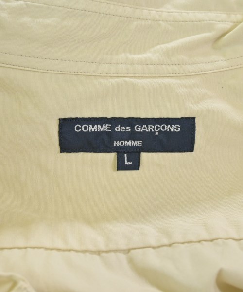COMME des GARCONS HOMME（コムデギャルソンオム）カジュアルシャツ ベージュ サイズ:L メンズ/2200700380039