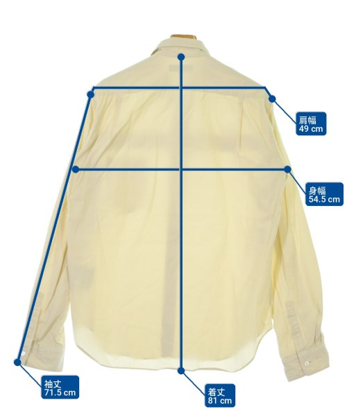 COMME des GARCONS HOMME（コムデギャルソンオム）カジュアルシャツ ベージュ サイズ:L メンズ/2200700380039