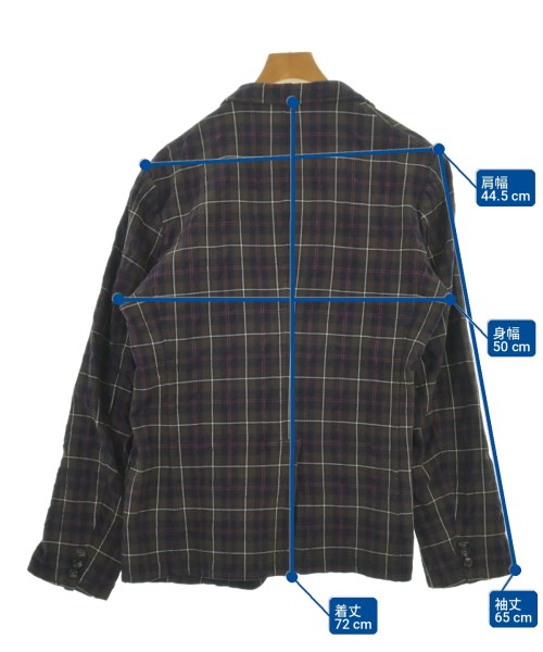 COMME des GARCONS HOMME（コムデギャルソンオム）カジュアルジャケット 茶 サイズ:L メンズ/2200700829026