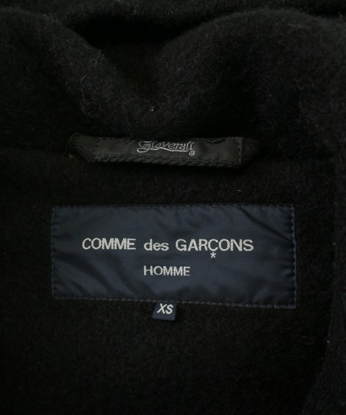 COMME des GARCONS HOMME（コムデギャルソンオム）ダッフルコート 黒 サイズ:XS メンズ/2200700648016
