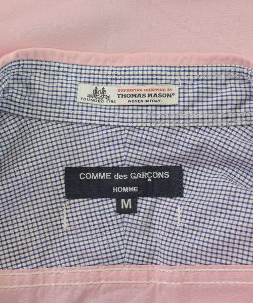 COMME des GARCONS HOMME（コムデギャルソンオム）カジュアルシャツ ピンク サイズ:M メンズ/2200700648030