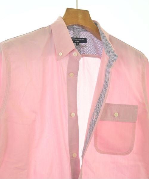 COMME des GARCONS HOMME（コムデギャルソンオム）カジュアルシャツ ピンク サイズ:M メンズ/2200700648030